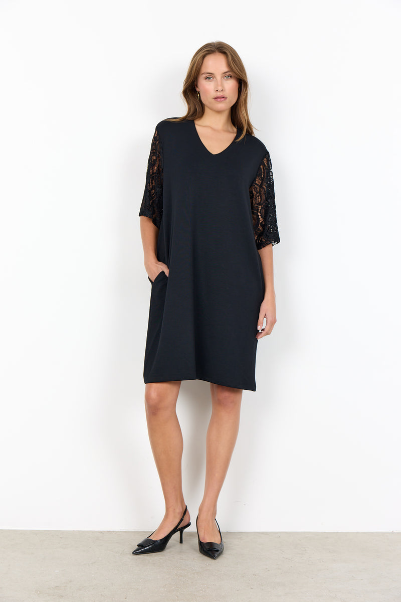 BANU LACE DETAIL DRESS