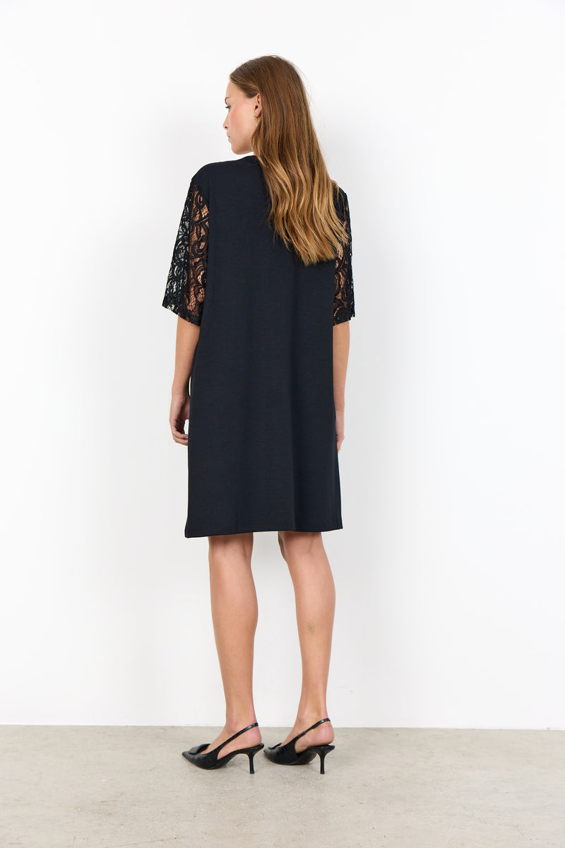 BANU LACE DETAIL DRESS