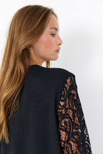 BANU LACE DETAIL DRESS