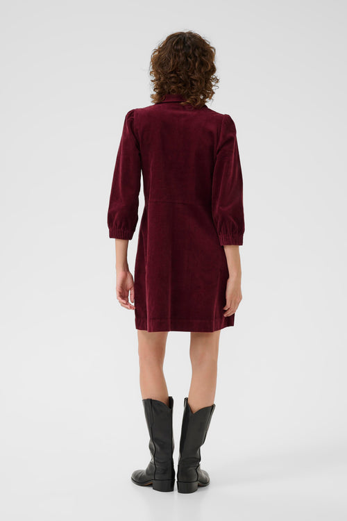 EYVOR DRESS TAWNY PORT