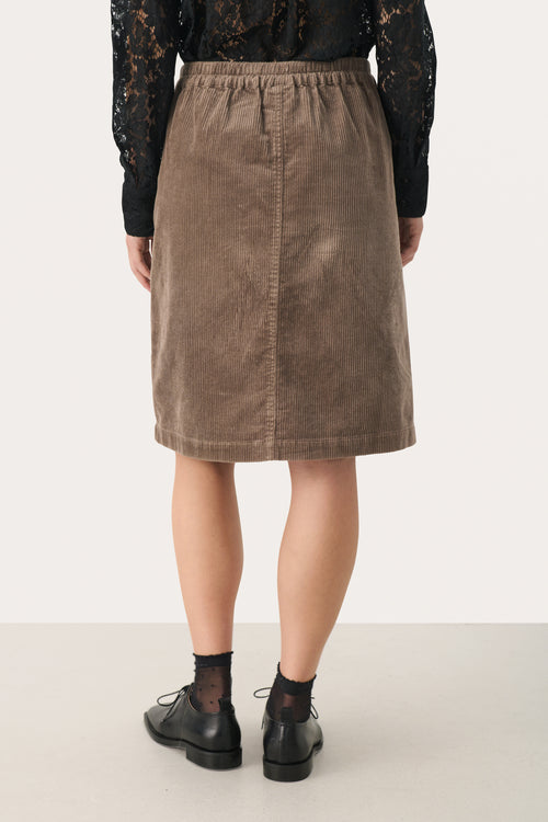 PALINA SKIRT WALNUT