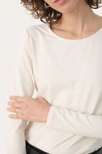 NEMAJAS LONG SLEEVE BASIC WHITECAP GRAY