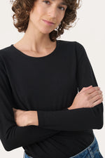NEMAJAS LONG SLEEVE BASIC BLACK