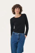 NEMAJAS LONG SLEEVE BASIC BLACK