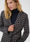 VINEKE BLAZER DARK NAVY CHECK