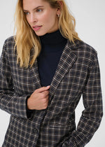 VINEKE BLAZER DARK NAVY CHECK