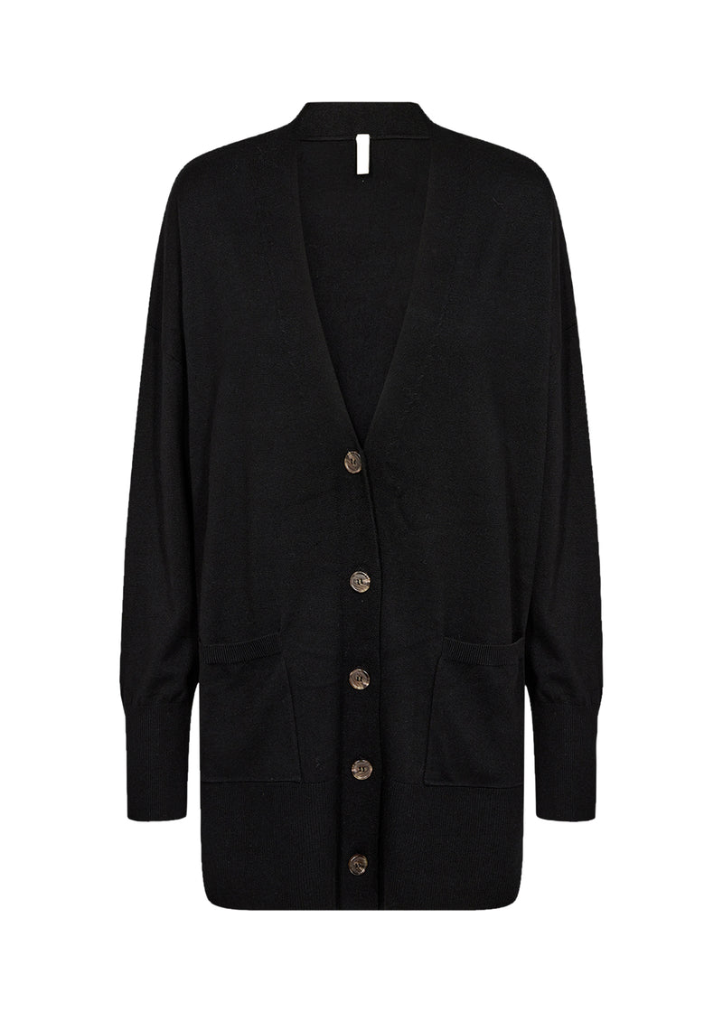 DOLLIE KNIT BUTTON CARDIGAN