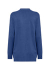 DOLLIE OPEN FRONT CARDIGAN ESTATE BLUE