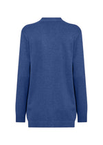 DOLLIE OPEN FRONT CARDIGAN ESTATE BLUE