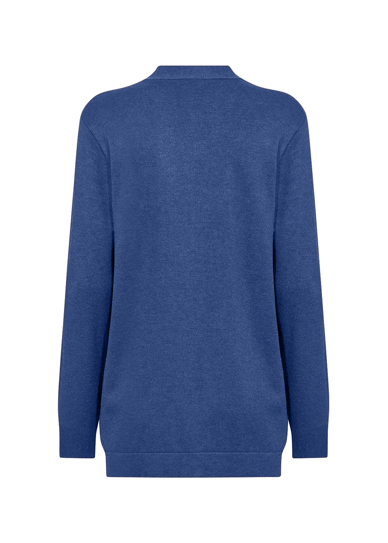 DOLLIE OPEN FRONT CARDIGAN ESTATE BLUE