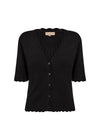 DOLLIE RIBBED CARDIGAN