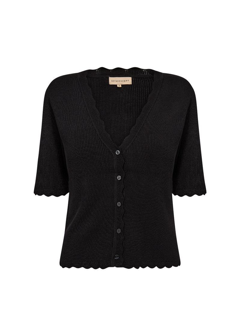 DOLLIE RIBBED CARDIGAN