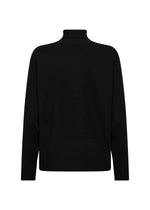 DOLLIE MOCK NECK BASIC TOP BLACK