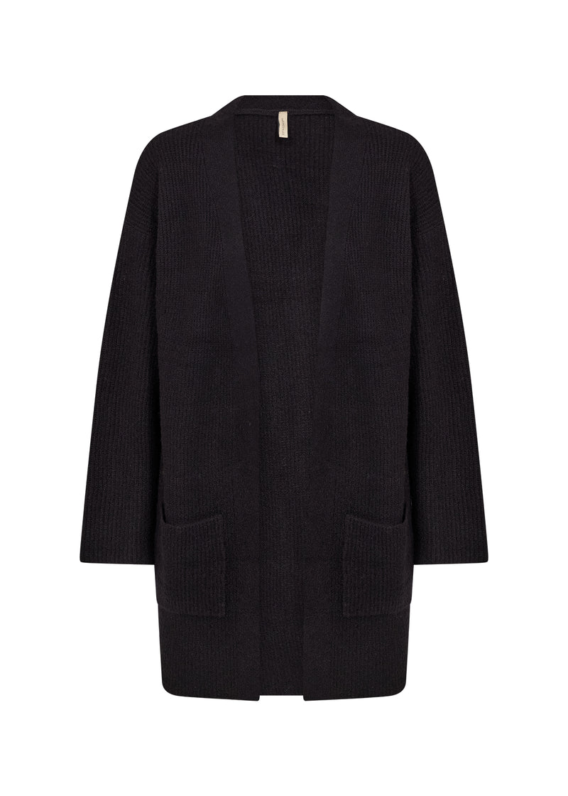 AVALON KNIT CARDIGAN BLACK