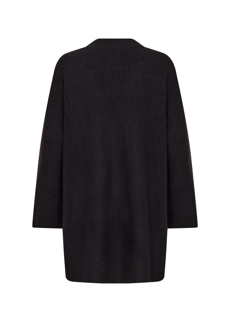 AVALON KNIT CARDIGAN BLACK