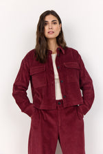 BINDI JACKET DARK RED