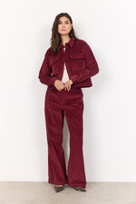 BINDI JACKET DARK RED