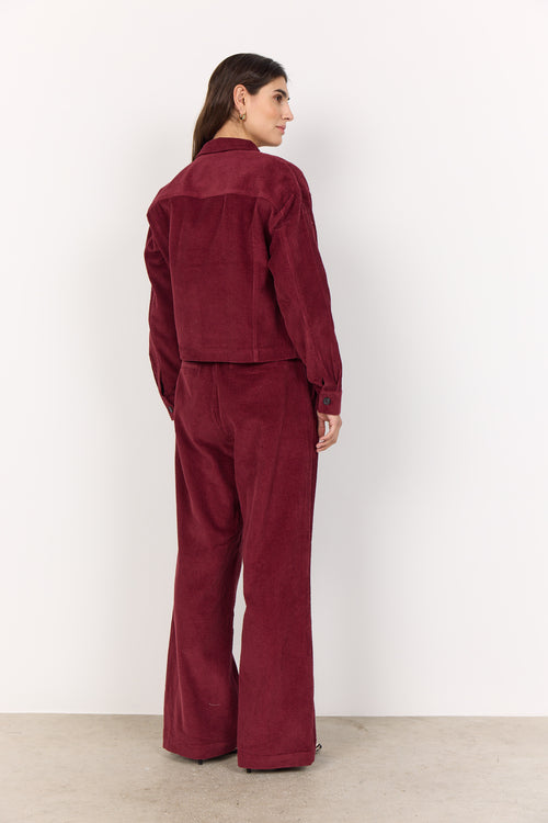 BINDI JACKET DARK RED