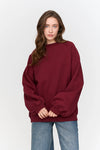 24 COLOURS SWEATSHIRT BORDEAUX