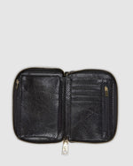 EDEN WALLET LIZARD BLACK
