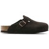 BOSTON SUEDE MOCHA SOFT FOOTBED