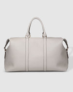 BOSTON TRAVEL BAG LIGHT GREY