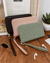 ARABELLA PASSPORT WALLET SAGE