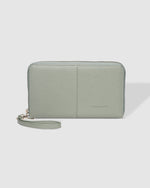 ARABELLA PASSPORT WALLET SAGE