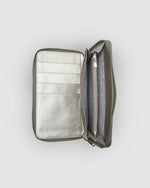 ARABELLA PASSPORT WALLET SAGE