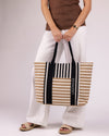 SORRENTO CANVAS BEACH BAG