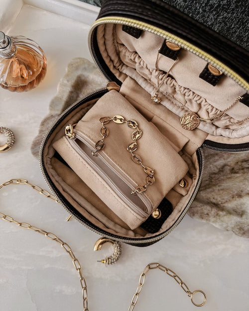 RITA JEWELRY CASE BLACK