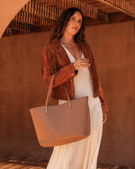 JACKSON 2 IN 1 TOTE BAG CARAMEL