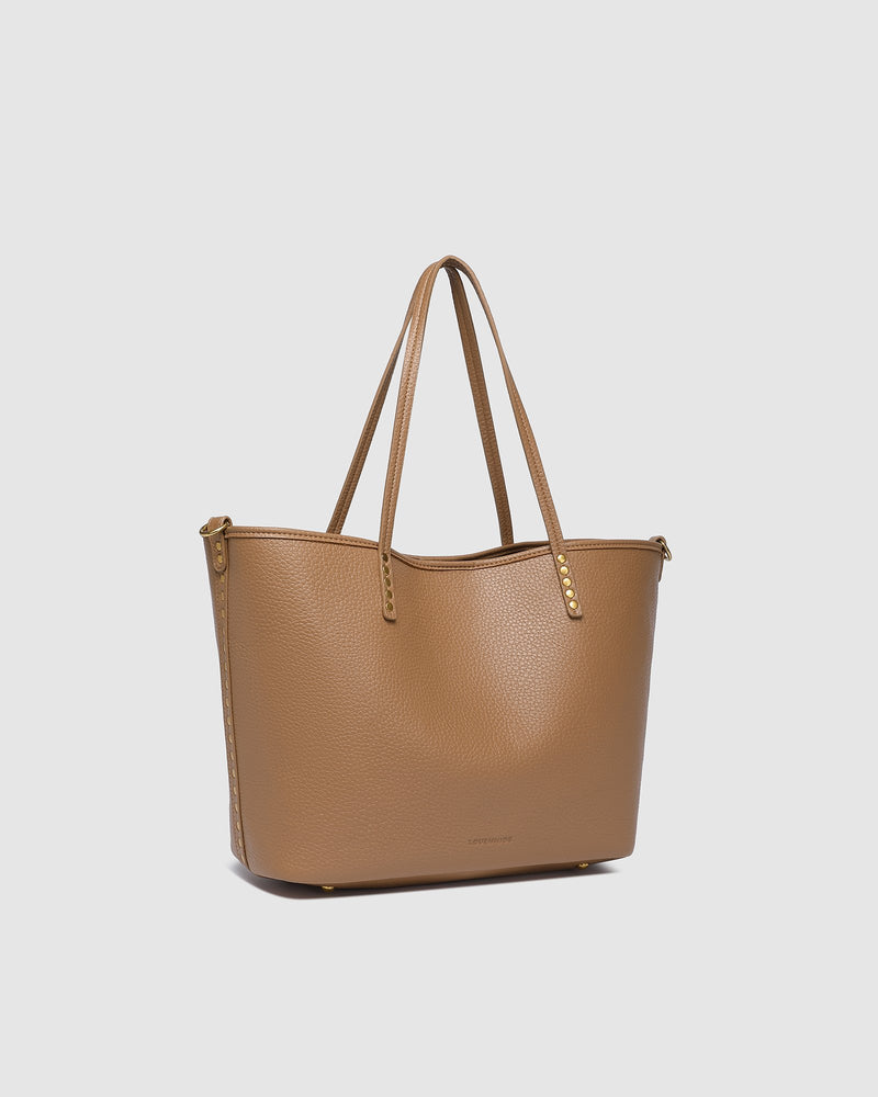 JACKSON 2 IN 1 TOTE BAG CARAMEL