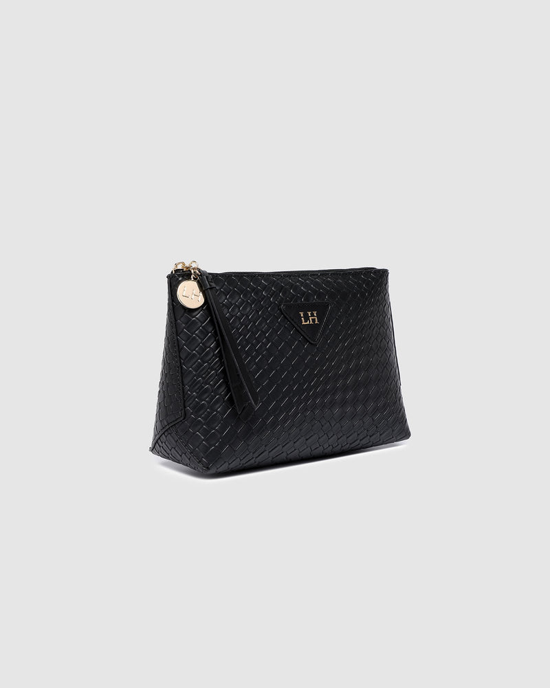 CARLO MAKEUP BAG BLACK