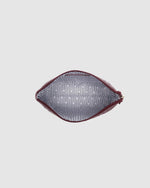 CARLO MAKEUP BAG BURGUNDY