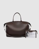 OHIO OVERNIGHT BAG CHOCOLATE
