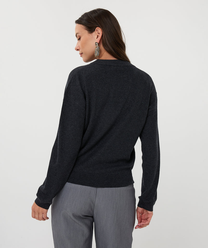 TWISTED KNIT SWEATER