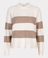 STRIPED SWEATER MELANGE