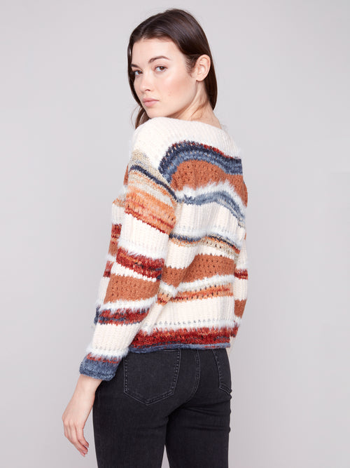 KNIT SWEATER SEPIA