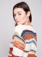 KNIT SWEATER SEPIA