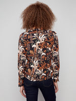 LONG SLEEVE TWIST FRONT BATIK