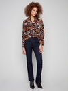 LONG SLEEVE TWIST FRONT BATIK