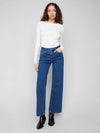 CHLOE WIDE LEG JEAN INDIGO