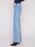 CHLOE WIDE LEG JEAN LIGHT WASH