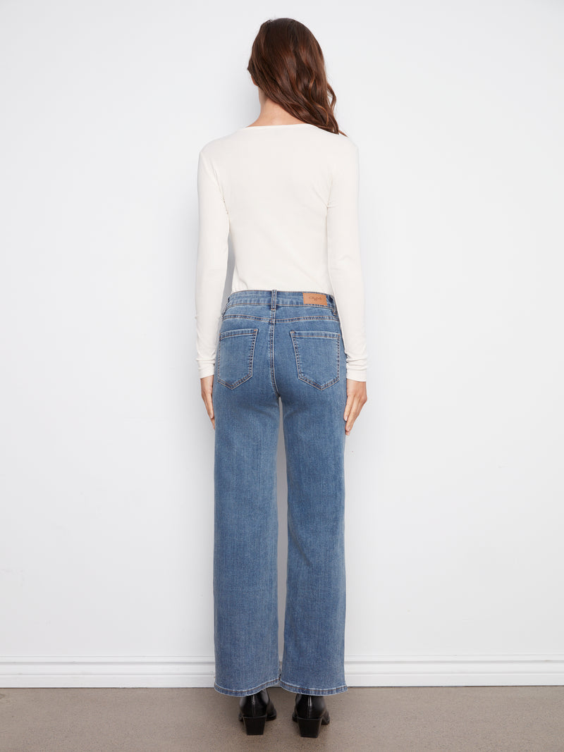 CHLOE WIDE LEG JEAN