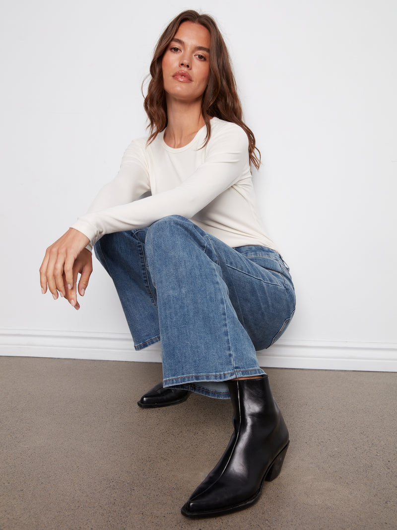 CHLOE WIDE LEG JEAN