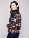 REVERSIBLE PLAID JACKET COCOA