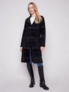 KNIT COATIGAN W PATCH POCKET