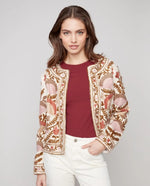 EDGE TO EDGE EMBROIDERED JACKET