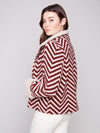 CHEVRON BOUCLE SHORT JACKET
